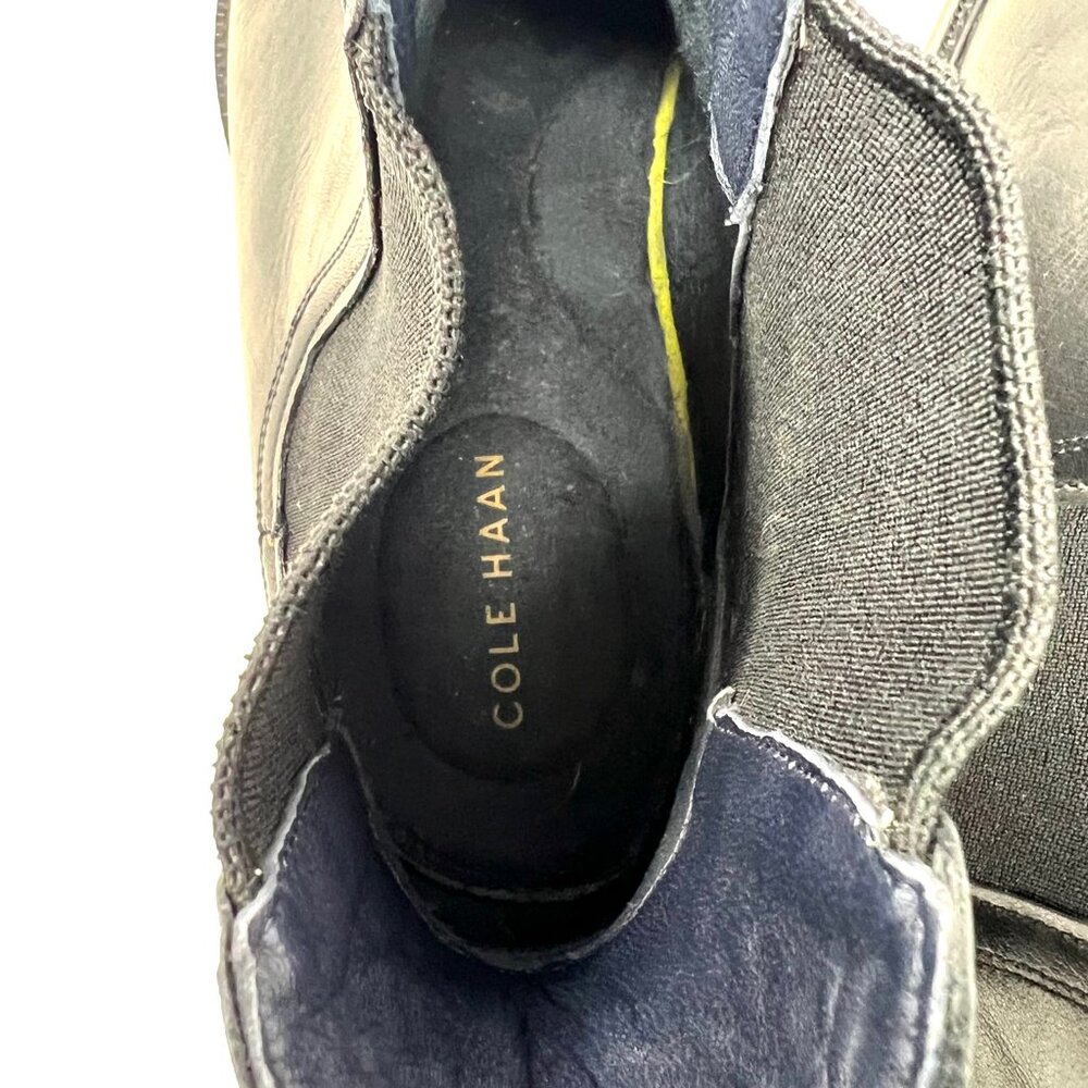 Cole Haan Men’s Grand OS Conway Chelsea Boot Sz 12 Black Leather Waterproof GUC - Picture 8 of 10